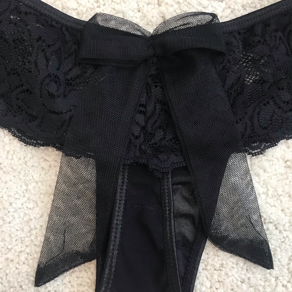 2 Frederick’s Lace Thongs - Picture 3 of 8